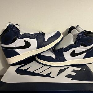 🔥 Air Jordan 1 Retro High “Midnight Navy” | Women’s 8 / 6.5Y | Brand New 📦🔥
